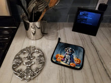 Load image into Gallery viewer, Welsh Springer Spaniel Puppy Halloween Pair of Pot Holders
