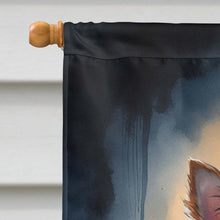 Load image into Gallery viewer, Yorkshire Terrier Yorkie Puppy Halloween House Flag