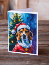 Load image into Gallery viewer, Beagle Christmas Greeting Cards Pack of 8