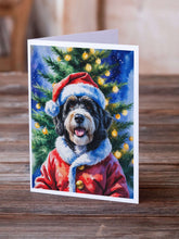Load image into Gallery viewer, Bernedoodle Christmas Greeting Cards Pack of 8
