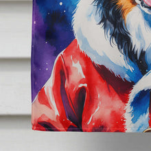 Load image into Gallery viewer, Bernese Mountain Dog Christmas House Flag