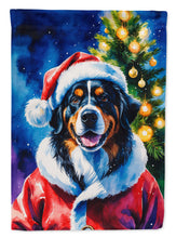 Load image into Gallery viewer, Bernese Mountain Dog Christmas Garden Flag