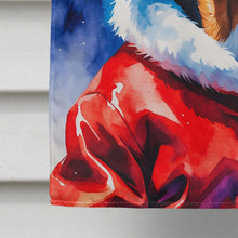 Load image into Gallery viewer, Bluetick Coonhound Christmas House Flag