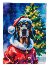 Load image into Gallery viewer, Bluetick Coonhound Christmas House Flag