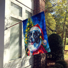 Load image into Gallery viewer, Border Collie Christmas House Flag