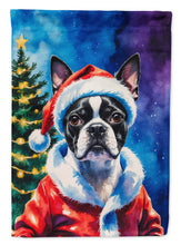 Load image into Gallery viewer, Boston Terrier Christmas Garden Flag