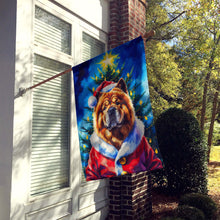 Load image into Gallery viewer, Chow Chow Christmas House Flag