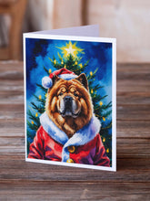 Load image into Gallery viewer, Chow Chow Christmas Greeting Cards Pack of 8