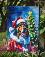 Load image into Gallery viewer, Collie Christmas Garden Flag
