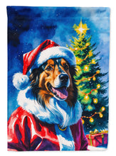 Load image into Gallery viewer, Collie Christmas Garden Flag