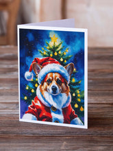 Load image into Gallery viewer, Corgi Christmas Greeting Cards Pack of 8