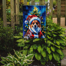 Load image into Gallery viewer, Corgi Christmas Garden Flag