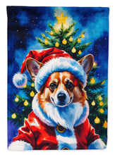 Load image into Gallery viewer, Corgi Christmas Garden Flag