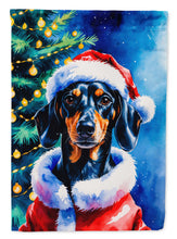 Load image into Gallery viewer, Dachshund Christmas House Flag