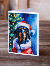 Load image into Gallery viewer, Dachshund Christmas Greeting Cards Pack of 8
