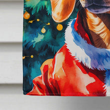 Load image into Gallery viewer, Red Dachshund Christmas House Flag