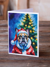 Load image into Gallery viewer, French Bulldog Christmas Greeting Cards Pack of 8