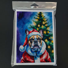 Load image into Gallery viewer, French Bulldog Christmas Greeting Cards Pack of 8