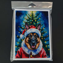 Load image into Gallery viewer, German Shepherd Christmas Greeting Cards Pack of 8