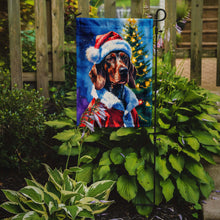 Load image into Gallery viewer, German Wirehaired Pointer Christmas Garden Flag