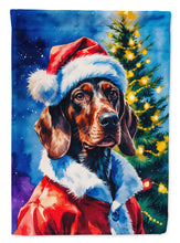 Load image into Gallery viewer, German Wirehaired Pointer Christmas Garden Flag