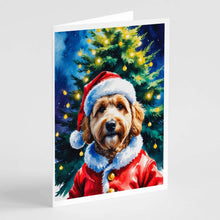 Load image into Gallery viewer, Goldendoodle Christmas Greeting Cards Pack of 8
