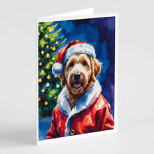 Load image into Gallery viewer, Labradoodle Christmas Greeting Cards Pack of 8