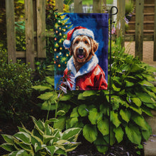 Load image into Gallery viewer, Labradoodle Christmas Garden Flag