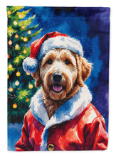 Load image into Gallery viewer, Labradoodle Christmas Garden Flag
