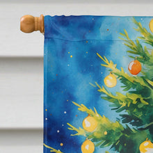 Load image into Gallery viewer, Yellow Labrador Retriever Christmas House Flag