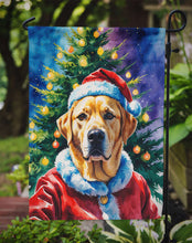 Load image into Gallery viewer, Yellow Labrador Retriever Christmas Garden Flag