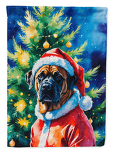 Load image into Gallery viewer, Mastiff Christmas Garden Flag