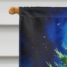 Load image into Gallery viewer, White Pit Bull Terrier Christmas House Flag