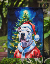 Load image into Gallery viewer, White Pit Bull Terrier Christmas Garden Flag