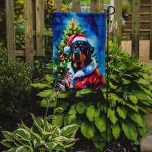 Load image into Gallery viewer, Rottweiler Christmas Garden Flag