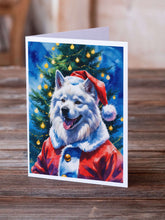 Load image into Gallery viewer, Samoyed Christmas Greeting Cards Pack of 8