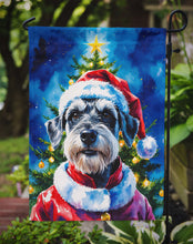 Load image into Gallery viewer, Schnauzer Christmas Garden Flag