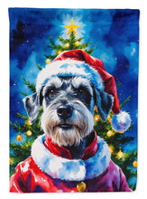 Load image into Gallery viewer, Schnauzer Christmas Garden Flag
