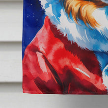 Load image into Gallery viewer, Sheltie Christmas House Flag
