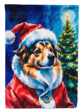 Load image into Gallery viewer, Sheltie Christmas Garden Flag