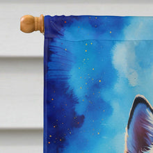 Load image into Gallery viewer, Siberian Husky Christmas House Flag