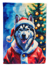 Load image into Gallery viewer, Siberian Husky Christmas Garden Flag