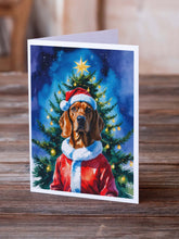 Load image into Gallery viewer, Vizsla Christmas Greeting Cards Pack of 8