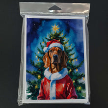 Load image into Gallery viewer, Vizsla Christmas Greeting Cards Pack of 8