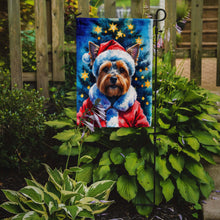 Load image into Gallery viewer, Yorkshire Terrier Christmas Garden Flag