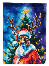 Load image into Gallery viewer, Deer Christmas House Flag