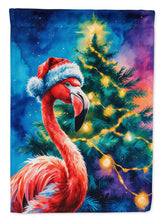 Load image into Gallery viewer, Flamingo Christmas House Flag