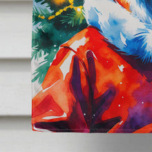 Load image into Gallery viewer, Fox Christmas House Flag