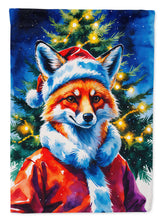 Load image into Gallery viewer, Fox Christmas Garden Flag
