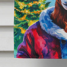Load image into Gallery viewer, Goat Christmas House Flag